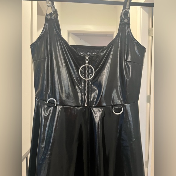 Killstar Latex Dress - Picture 4 of 5